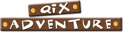 Qix Adventure logo for GameBoy Color